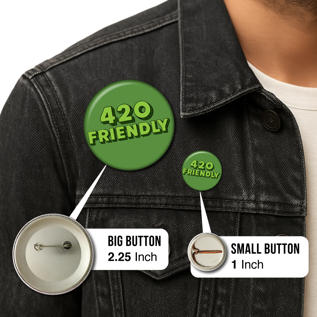 420 Friendly – Pin