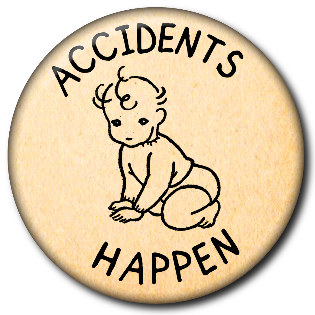 Accidents Happen – Pin