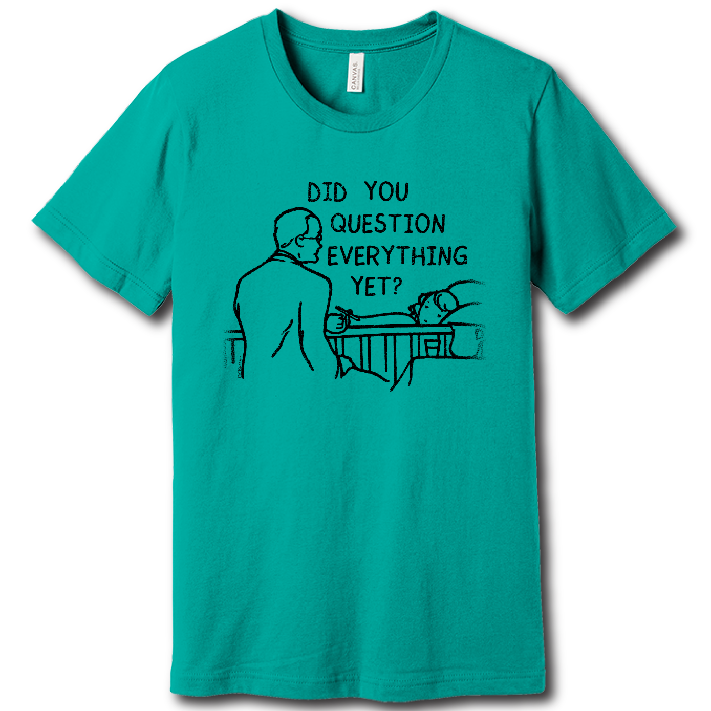 Did You Question Everything Yet?” – Unisex Tee
