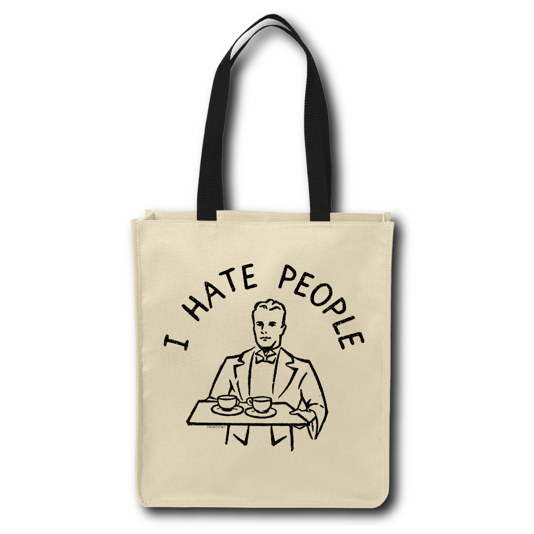 I Hate People - Tote Bag