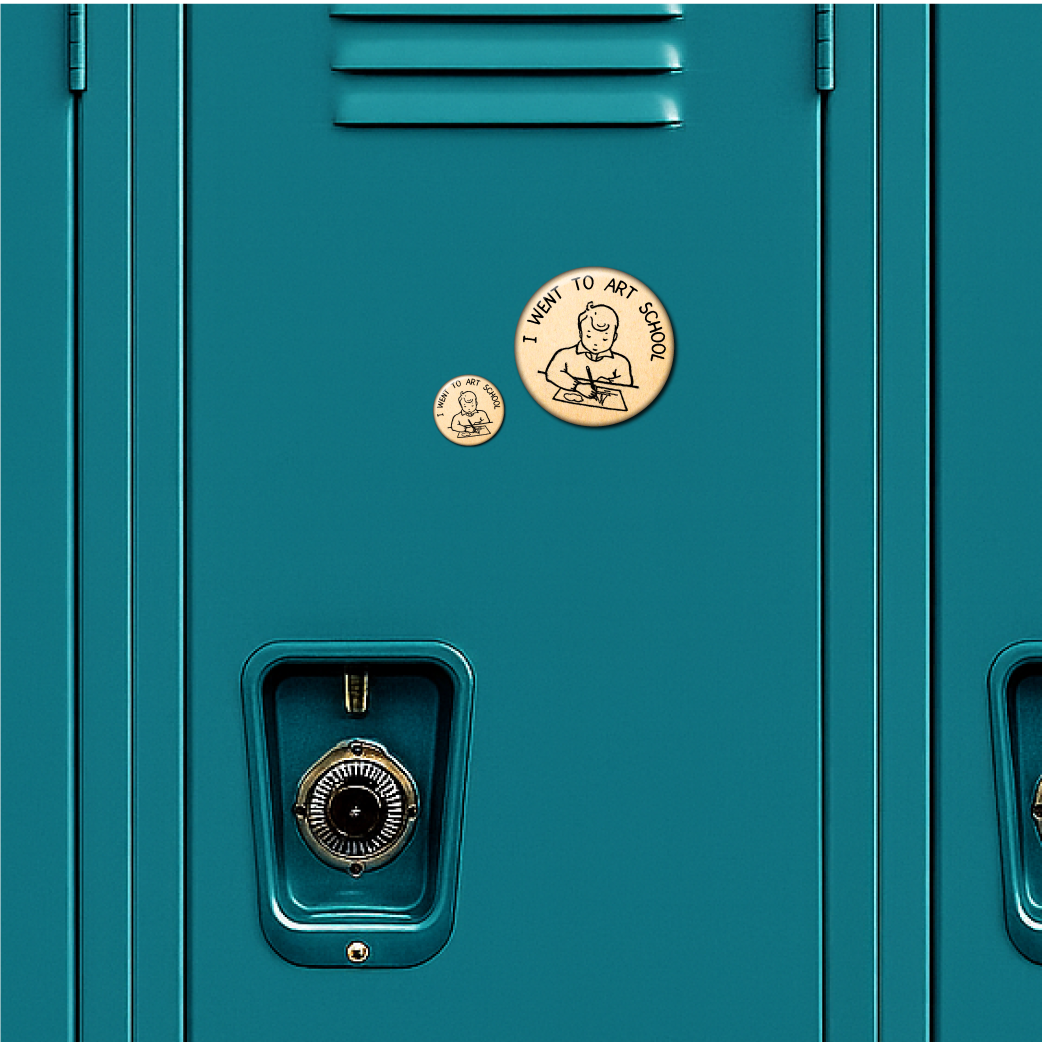 I Went to Art School - Magnet