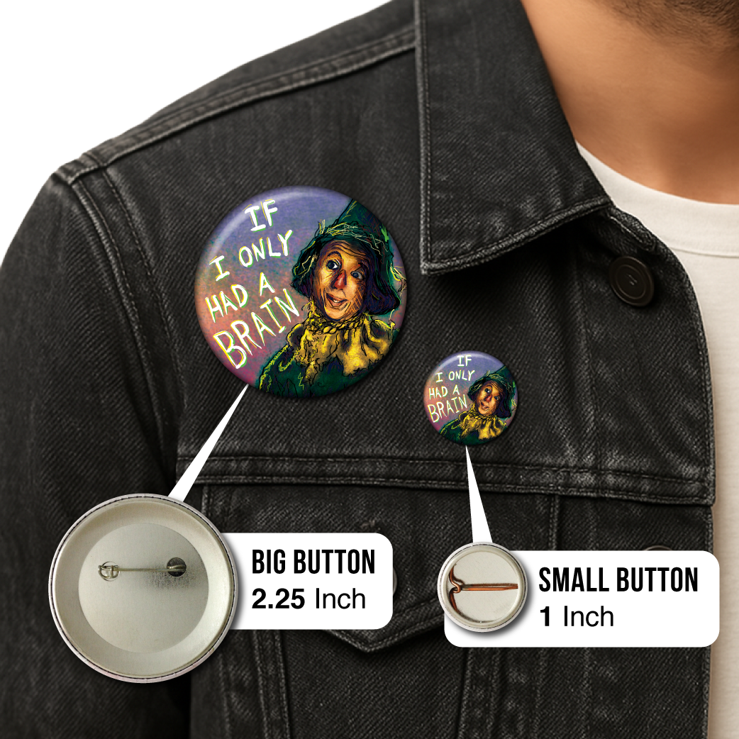 If I Only Had a Brain (Wizard of Oz) – Pin