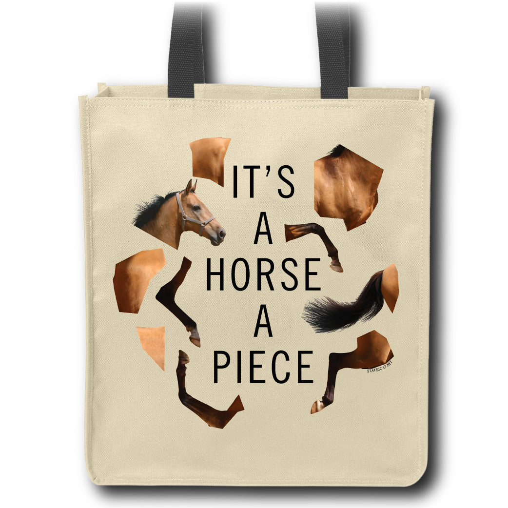 It's A Horse A Piece - Tote Bag