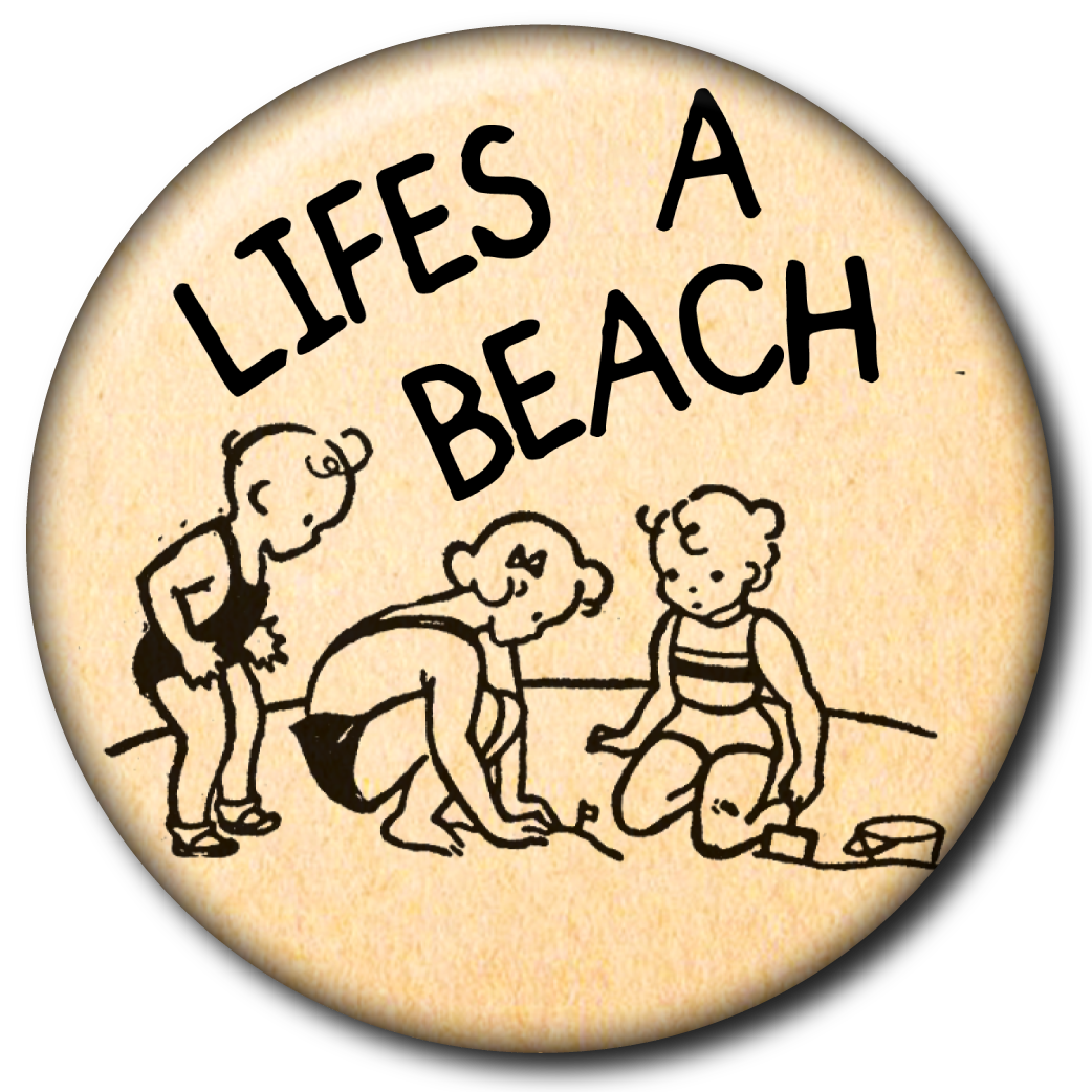 Life’s a Beach – Pin