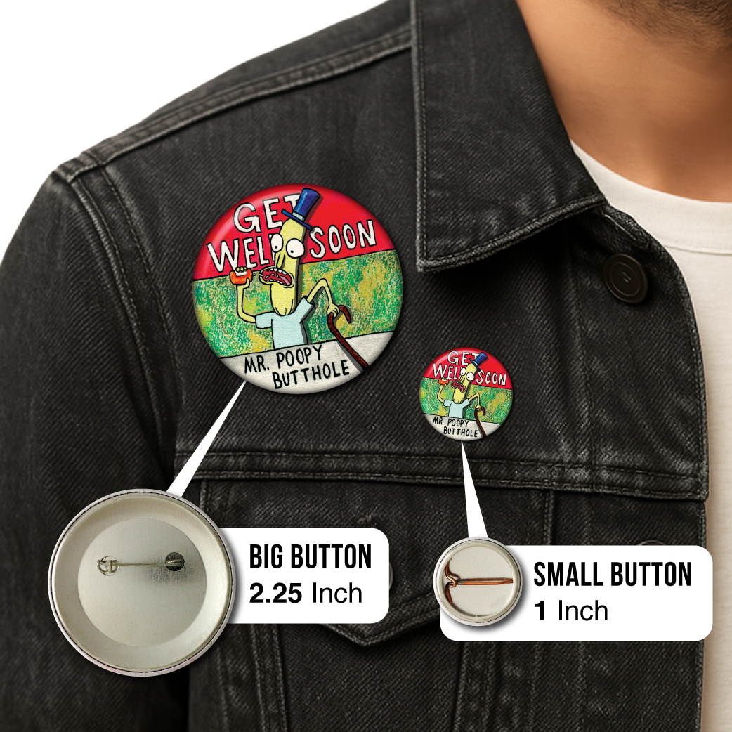 Mr. Poopy Butthole (Rick And Morty) - Pin