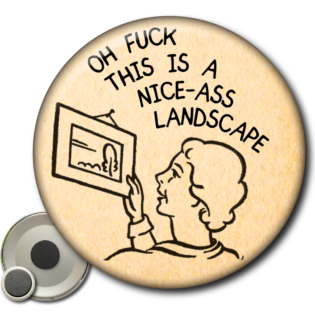Oh Fuck, This is a Nice-Ass Landscape – Magnet