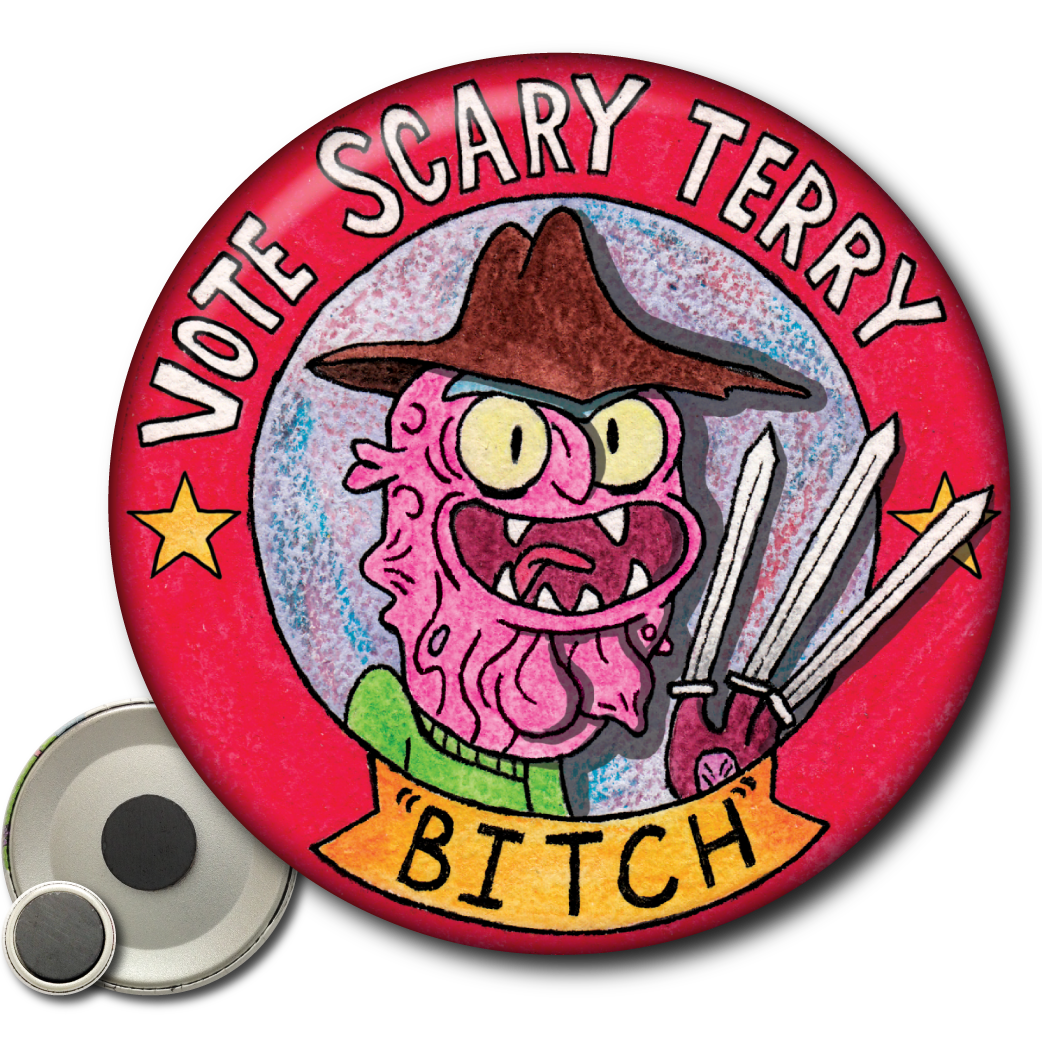 Vote Scary Terry (Rick And Morty) – Magnet