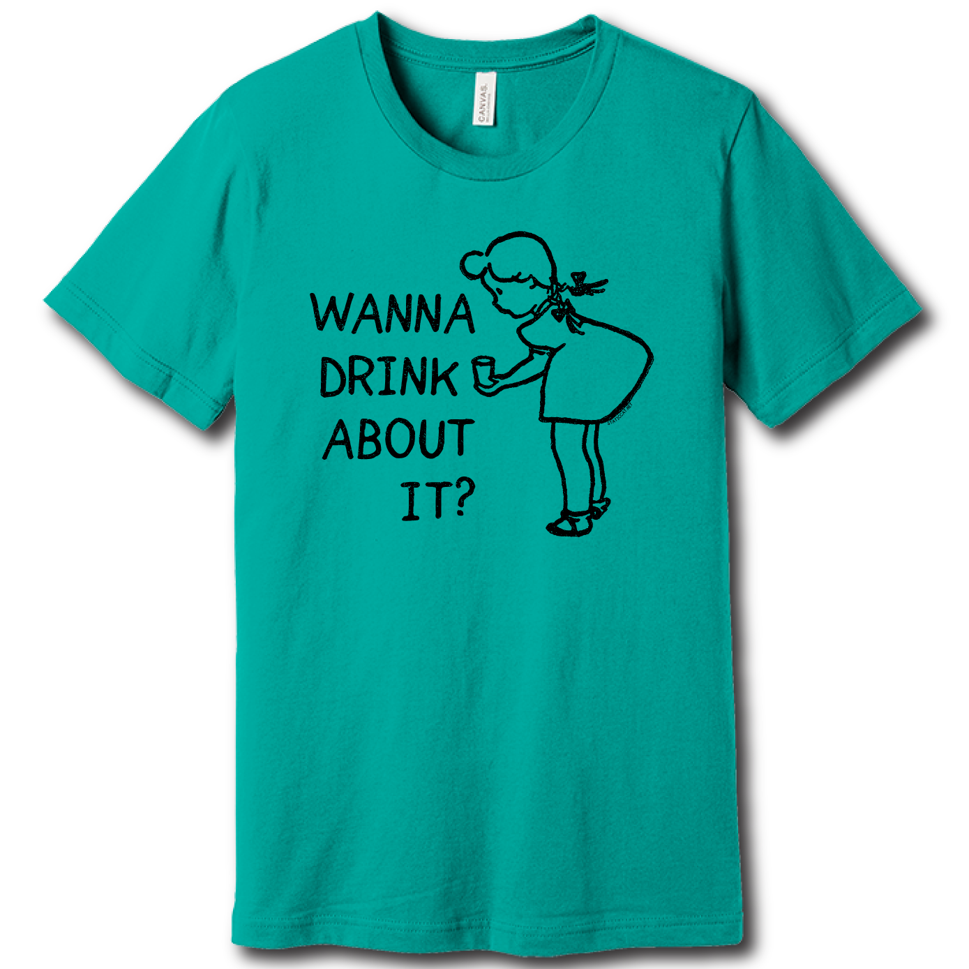 Wanna Drink About It? – Unisex Tee