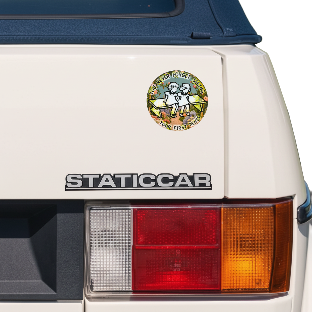 You Never Forget Seeing Your First Penis - Sticker