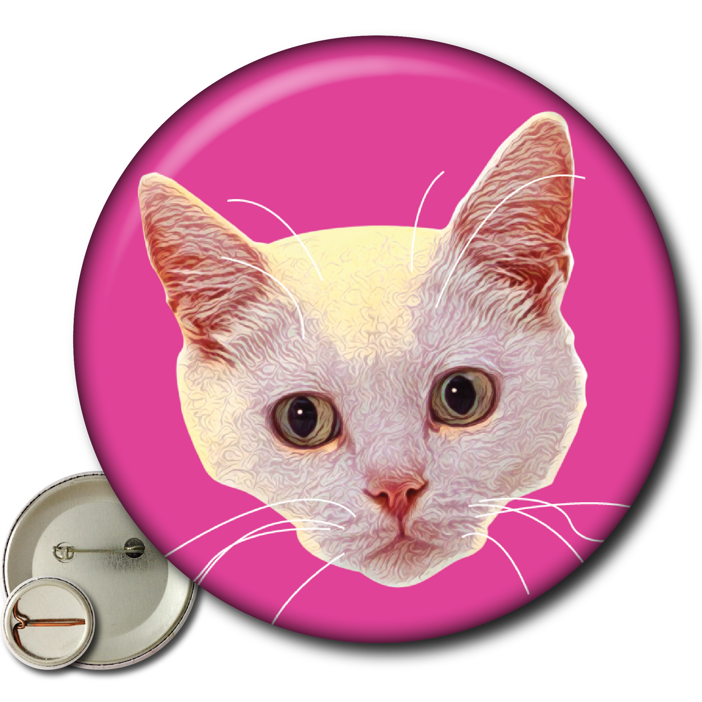 Fluorescent Felines (6-Pack) – Pins