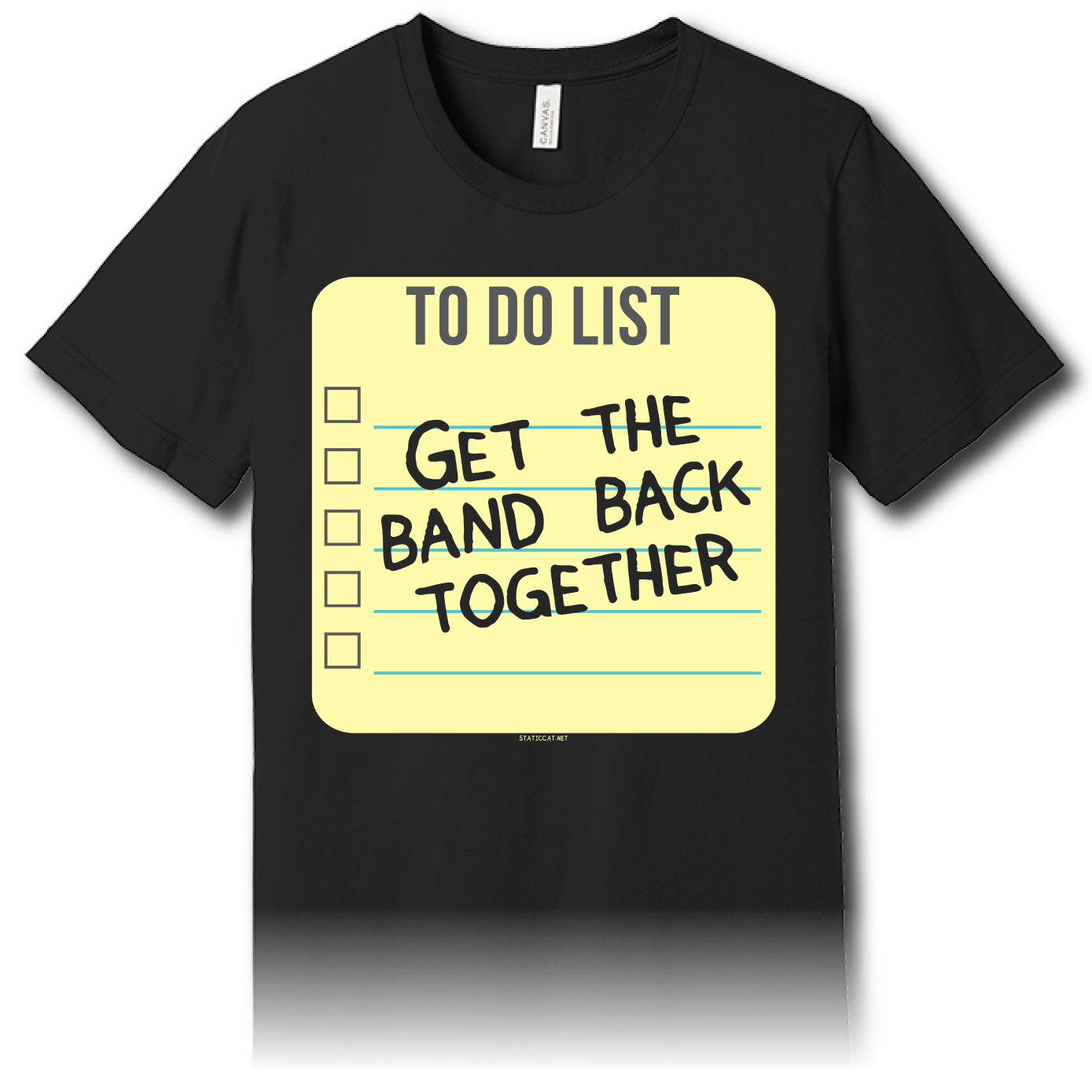 TODO List Get The Band Back Together – Unisex Tee