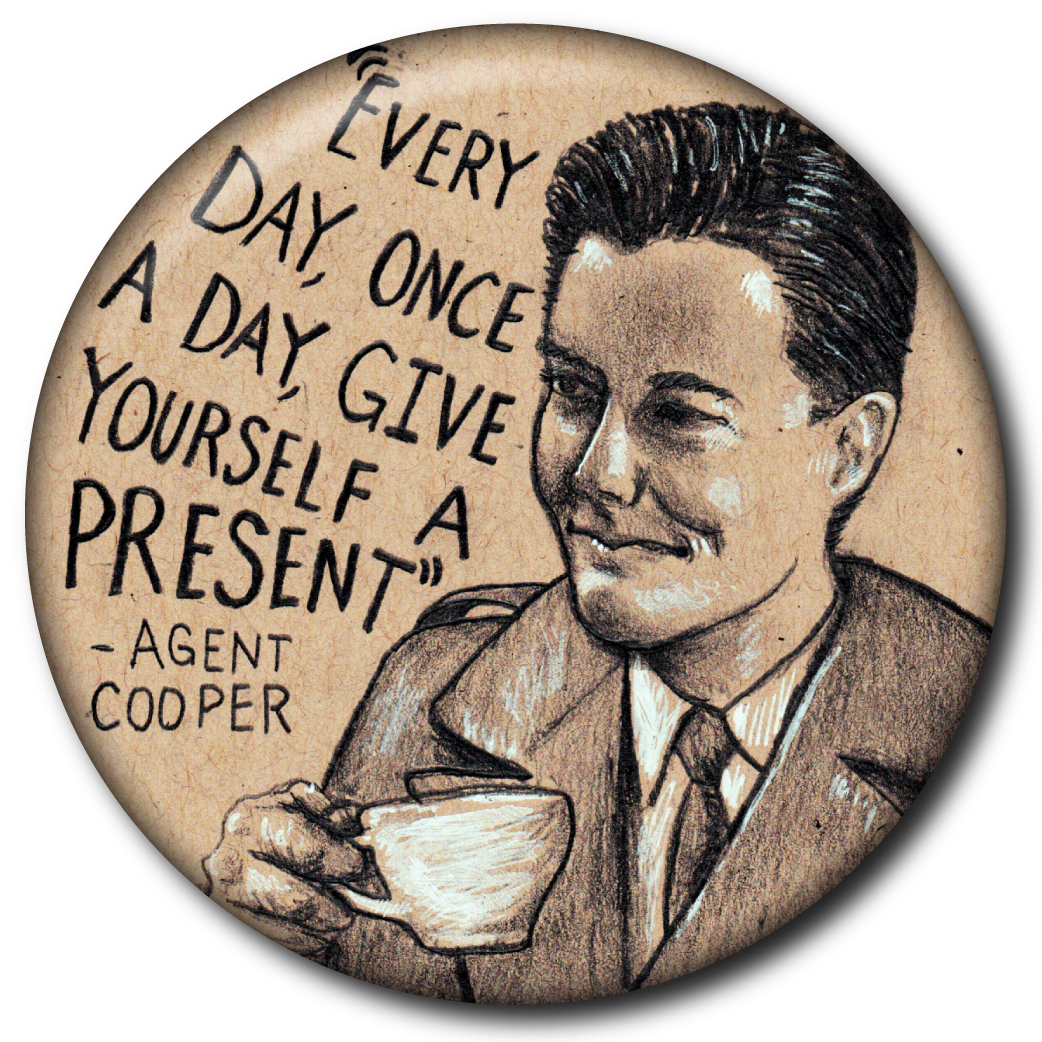 Agent Cooper (Twin Peaks) - Pin