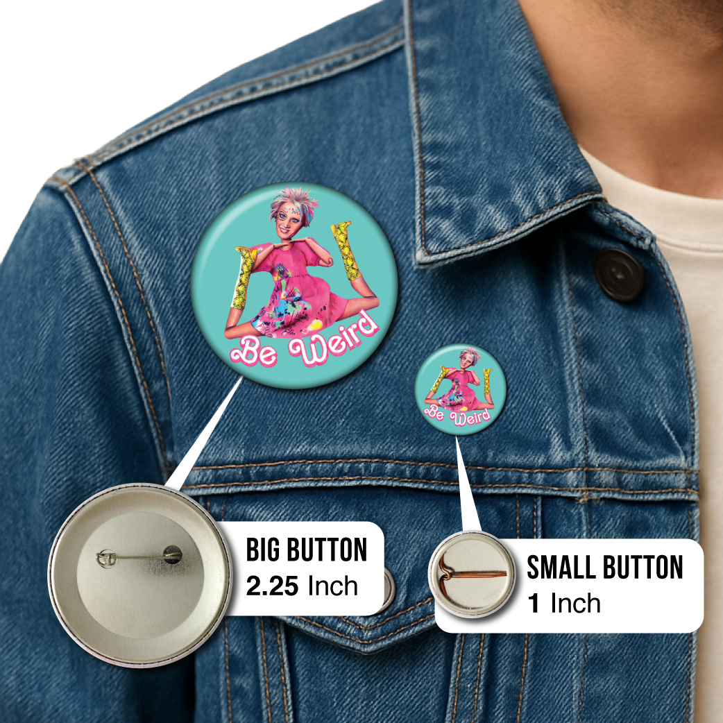 Be Weird Barbie - Pin