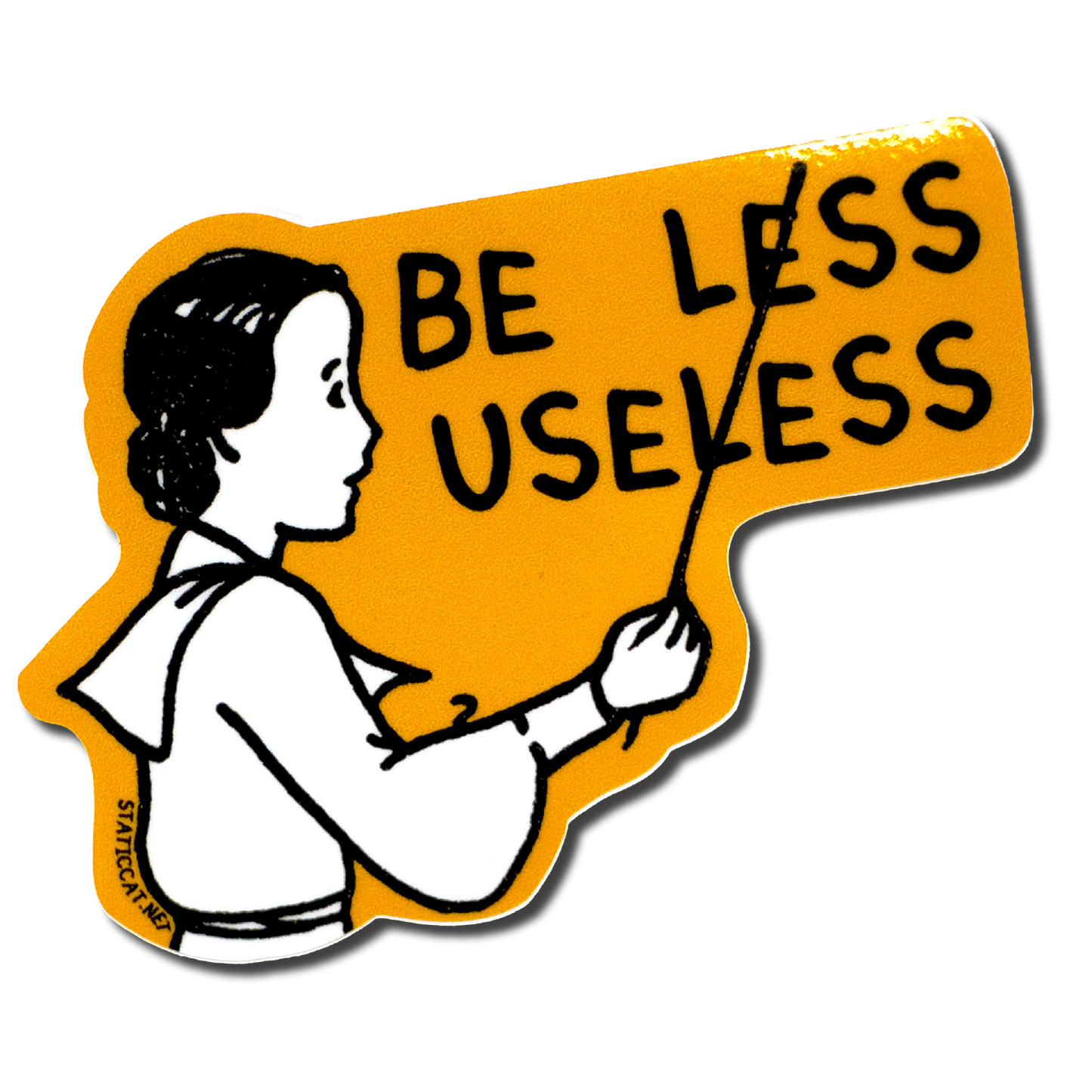 Be Less Useless - Sticker