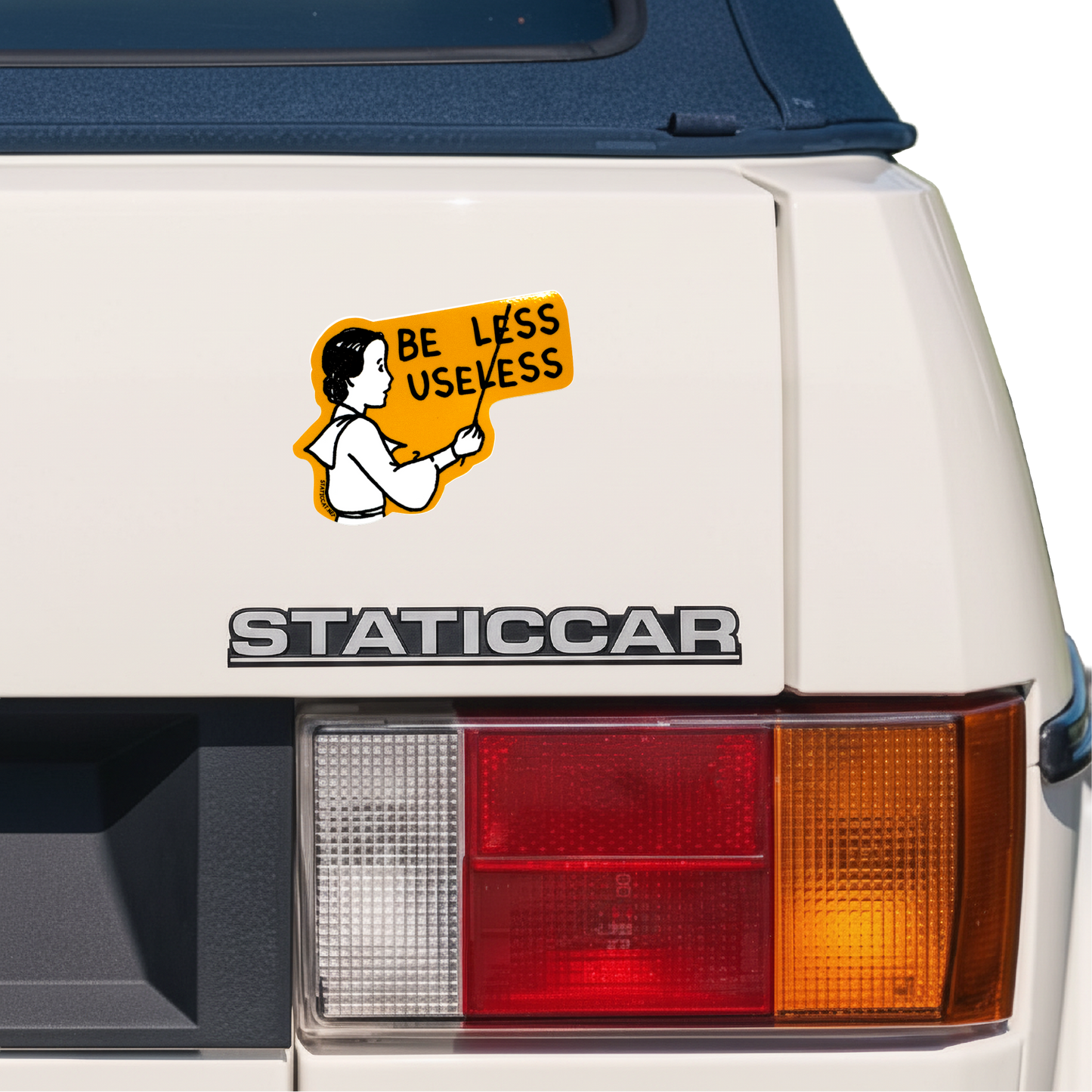 Be Less Useless - Sticker