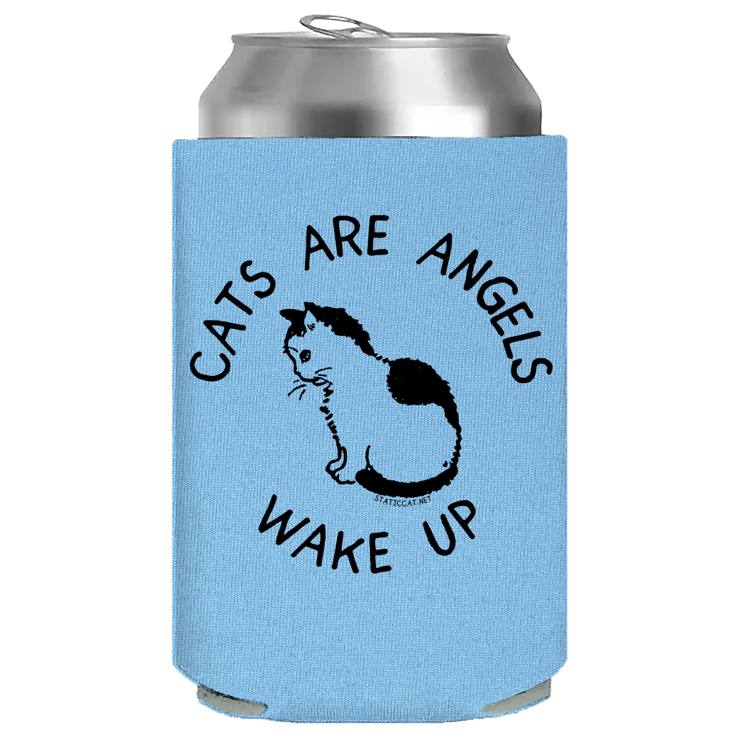 Cats are Angels Wake Up – Can Cooler