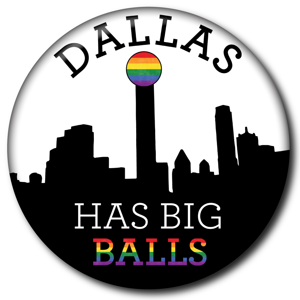 Dallas Has Big Balls - Magnet