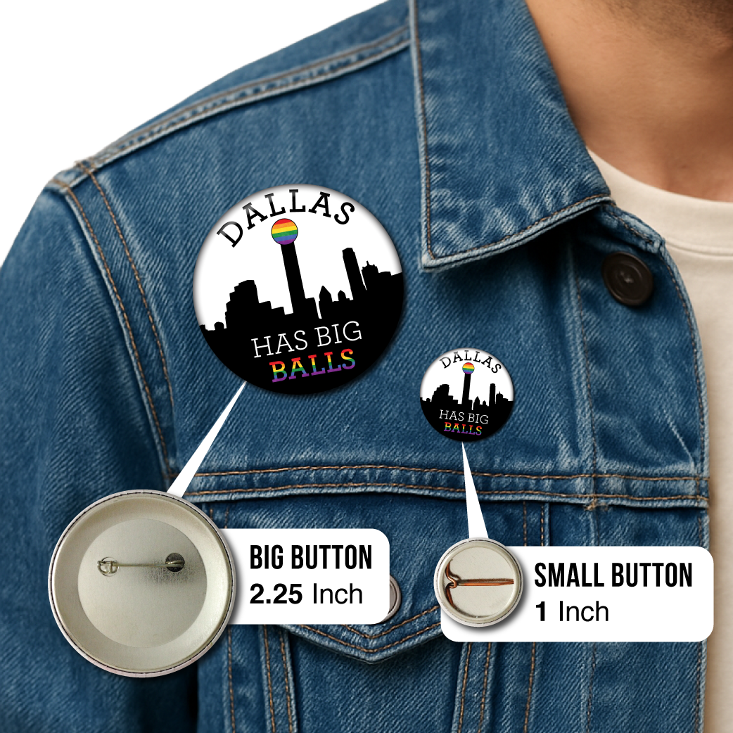 Dallas Has Big Balls - Pin