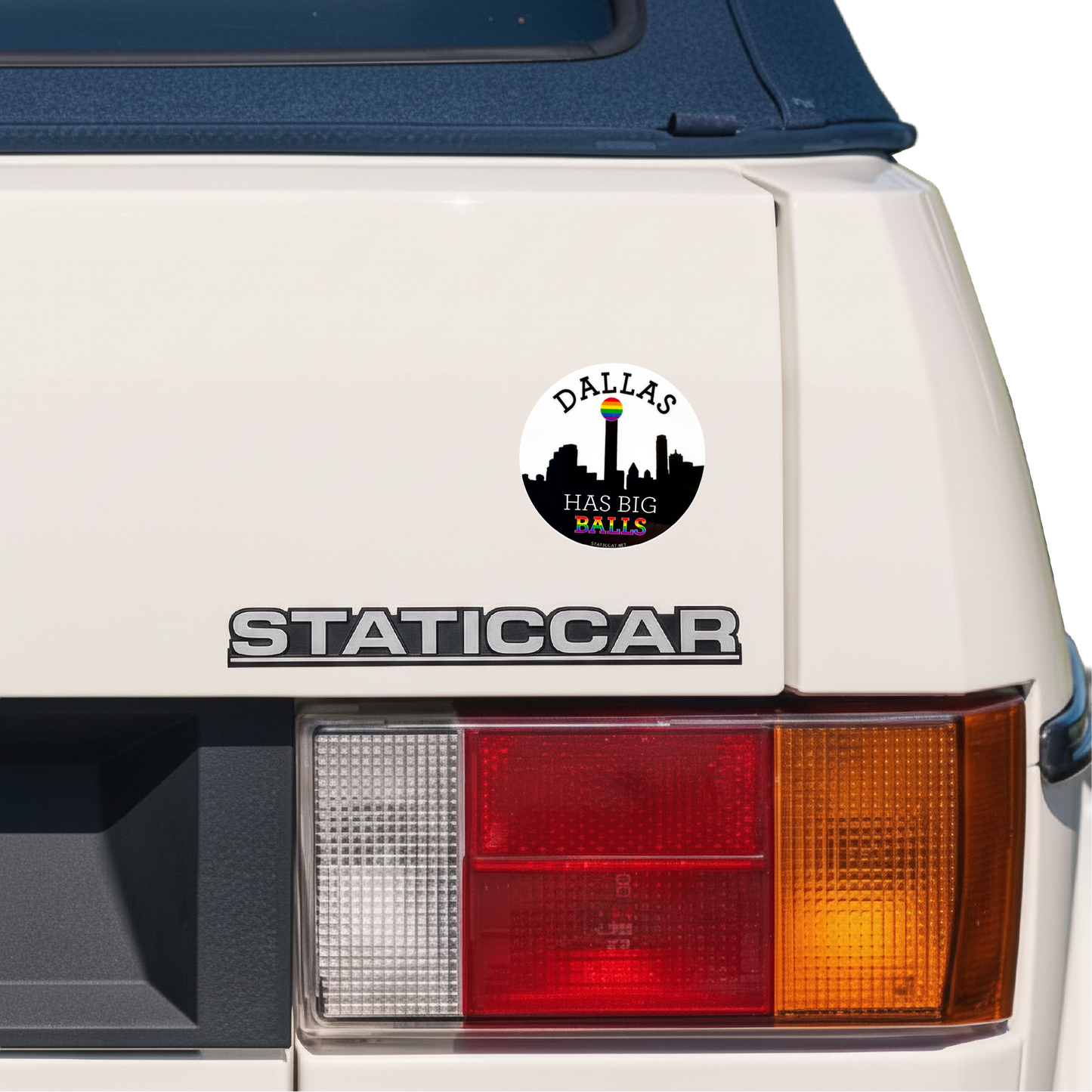 Dallas Has Big Balls - Sticker