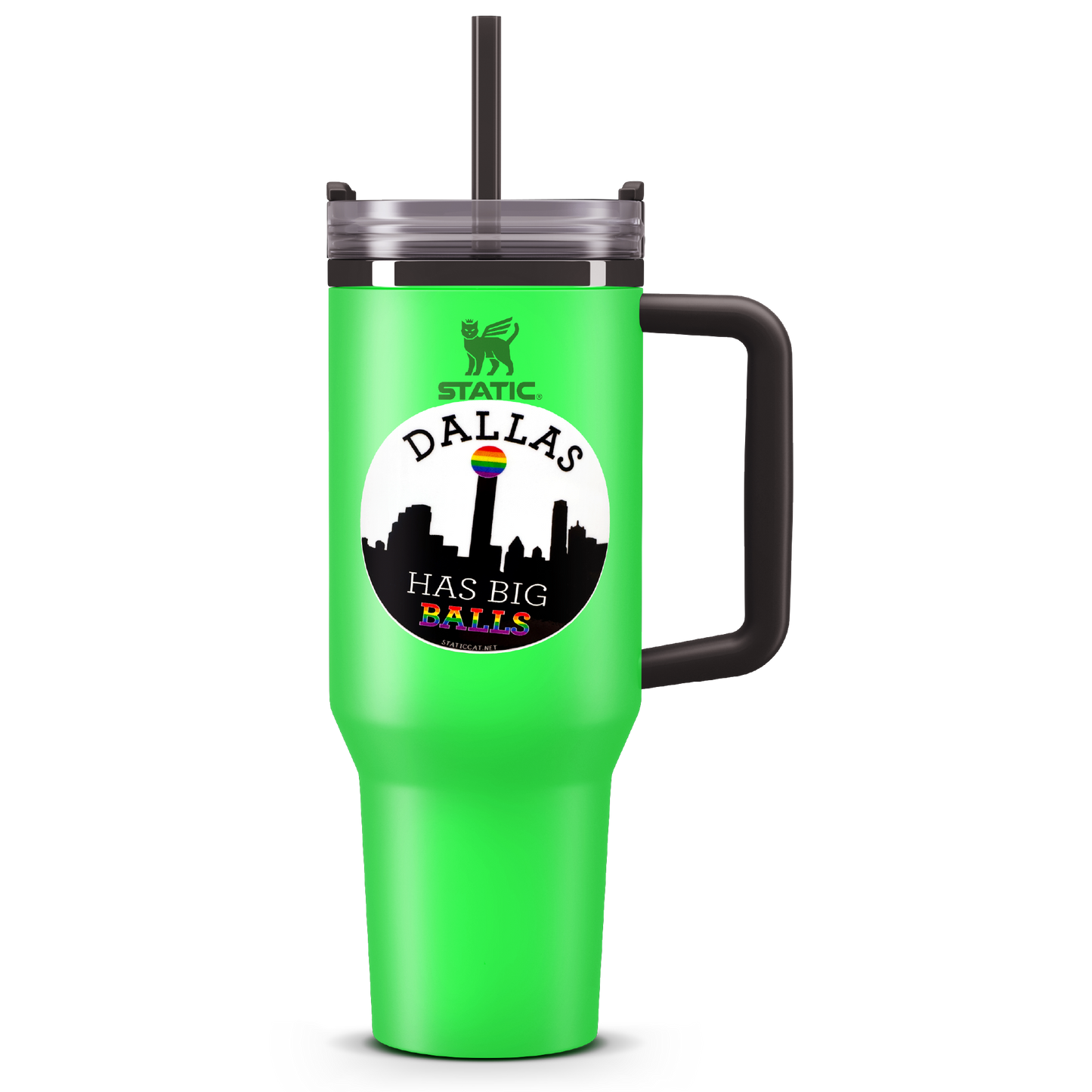 Dallas Has Big Balls - Sticker