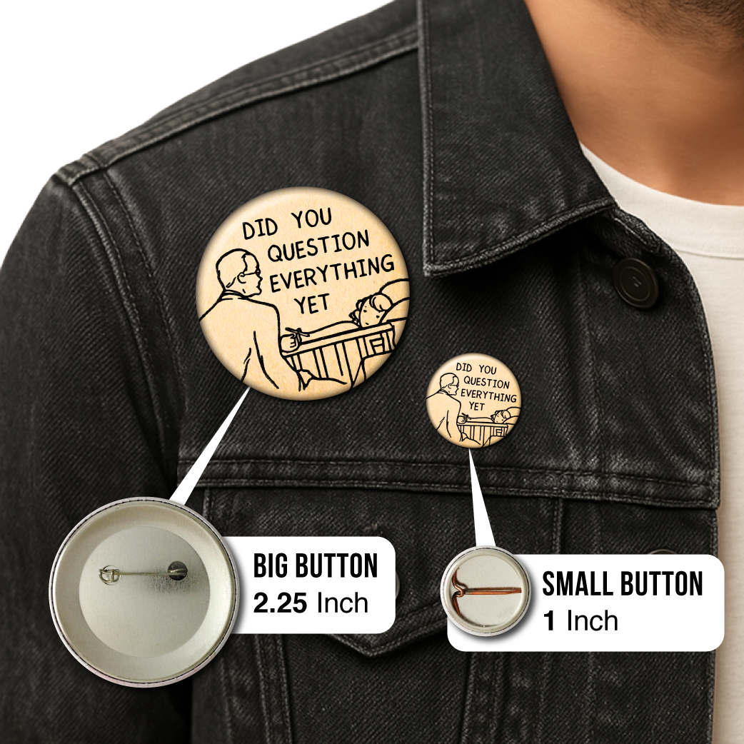 Did You Question Everything Yet – Pin