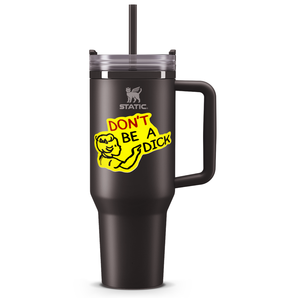 Don't Be A Dick - Sticker