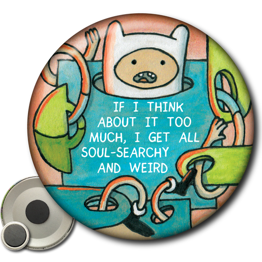 Finn Soul-Searchy and Weird (Adventure Time) – Magnet