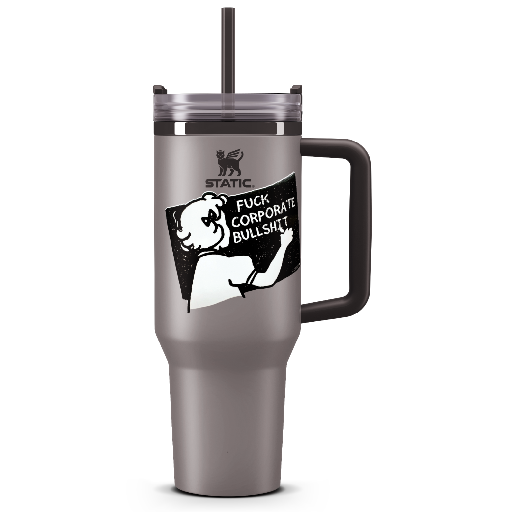 Fuck Corporate Bullshit - Sticker