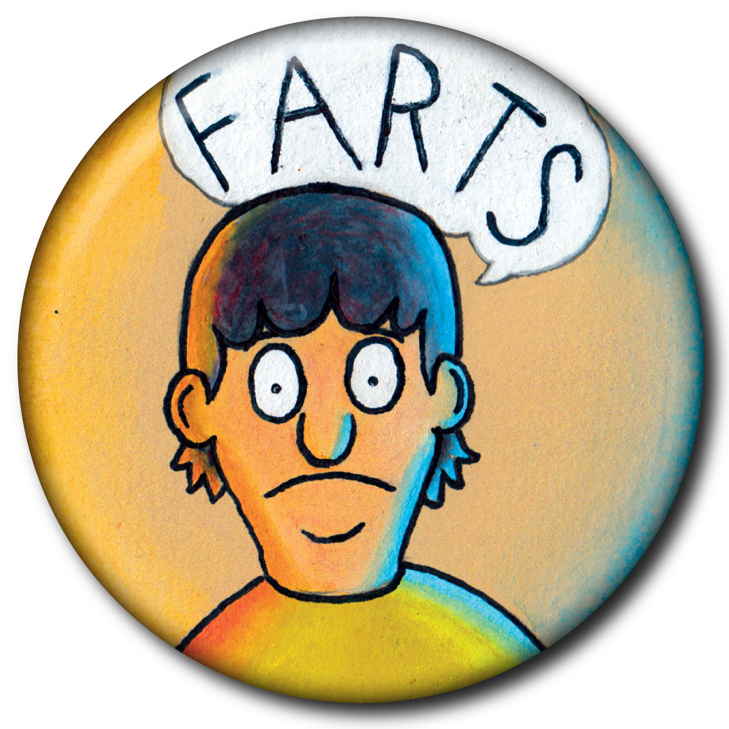 Gene “Fart” (Bob’s Burgers) – Pin