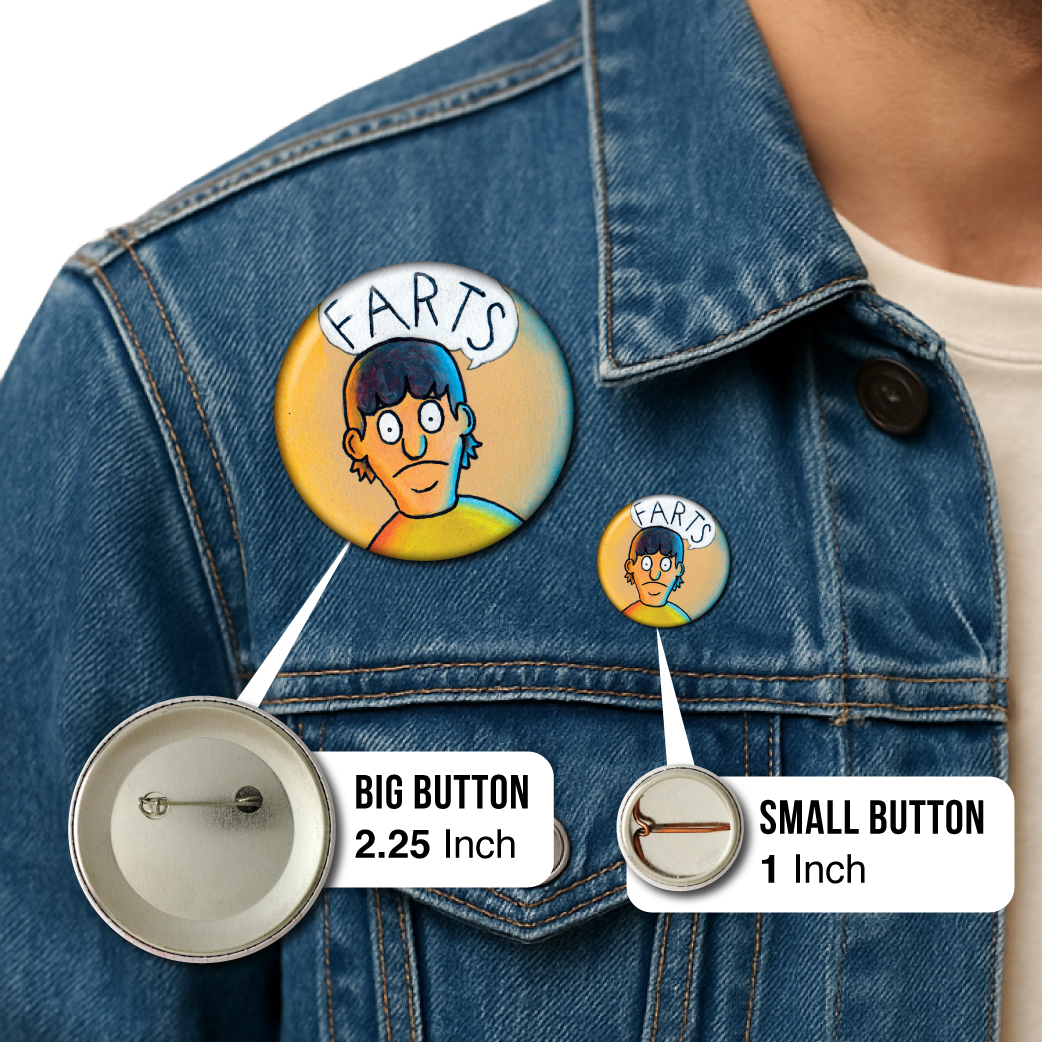Gene “Fart” (Bob’s Burgers) – Pin