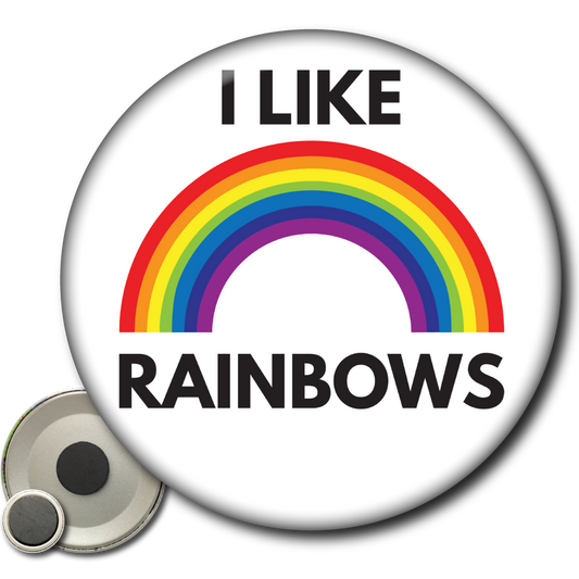 I Like Rainbows - Magnet