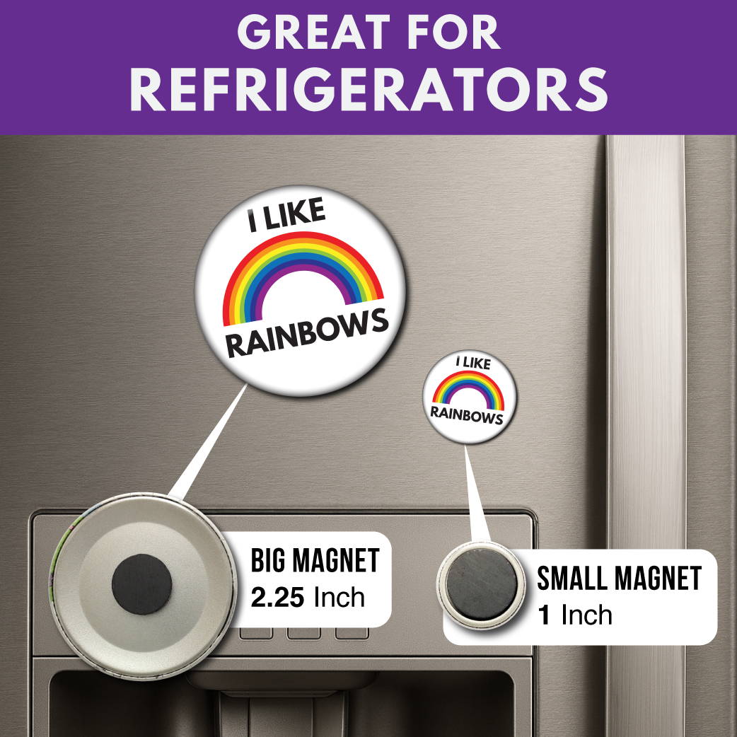I Like Rainbows - Magnet