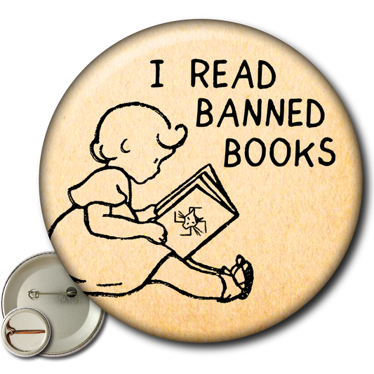 I Read Banned Books – Pin