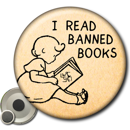 I Read Banned Books - Magnet