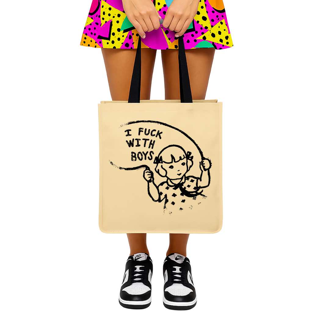 I Fuck With Boys - Tote Bag