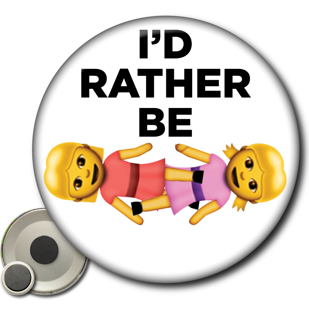 I’d Rather Be Scissoring – Magnet