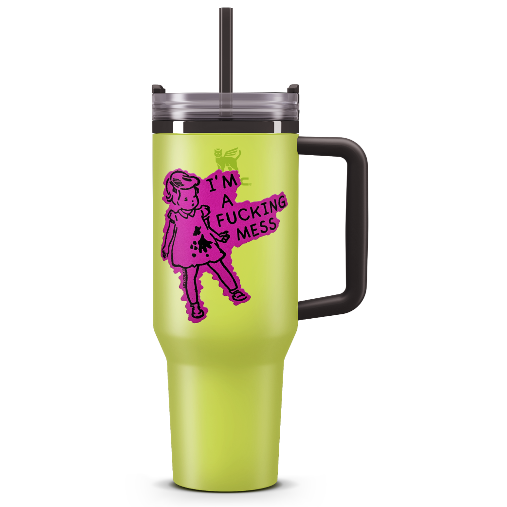 I'm A Fucking Mess - Sticker