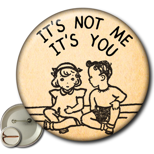 It's Not Me It's You - Pin