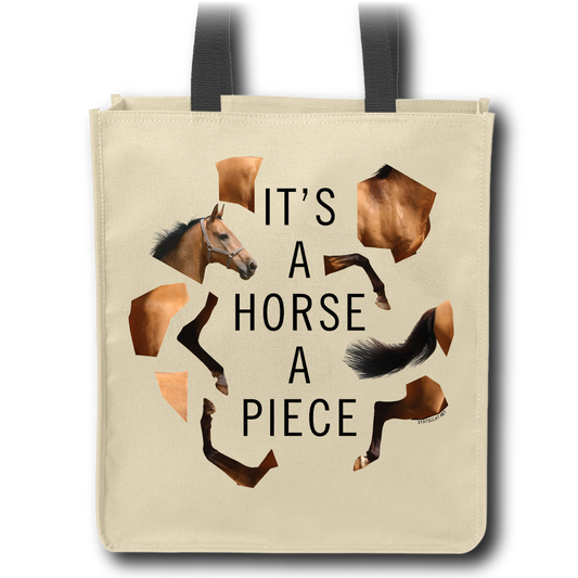 It's A Horse A Piece - Tote Bag