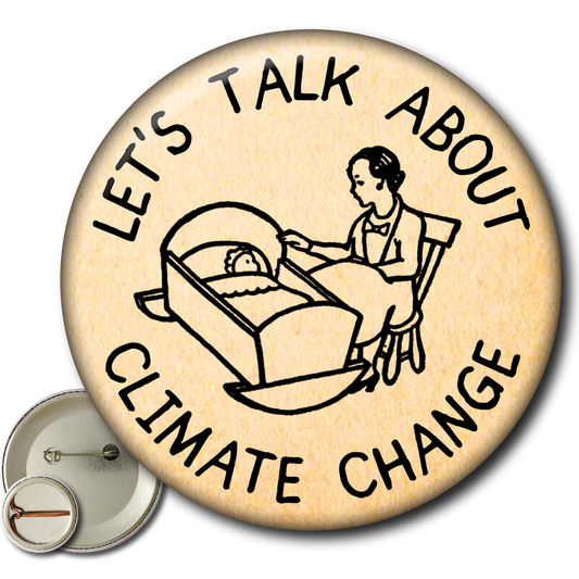 Let’s Talk About Climate Change – Pin