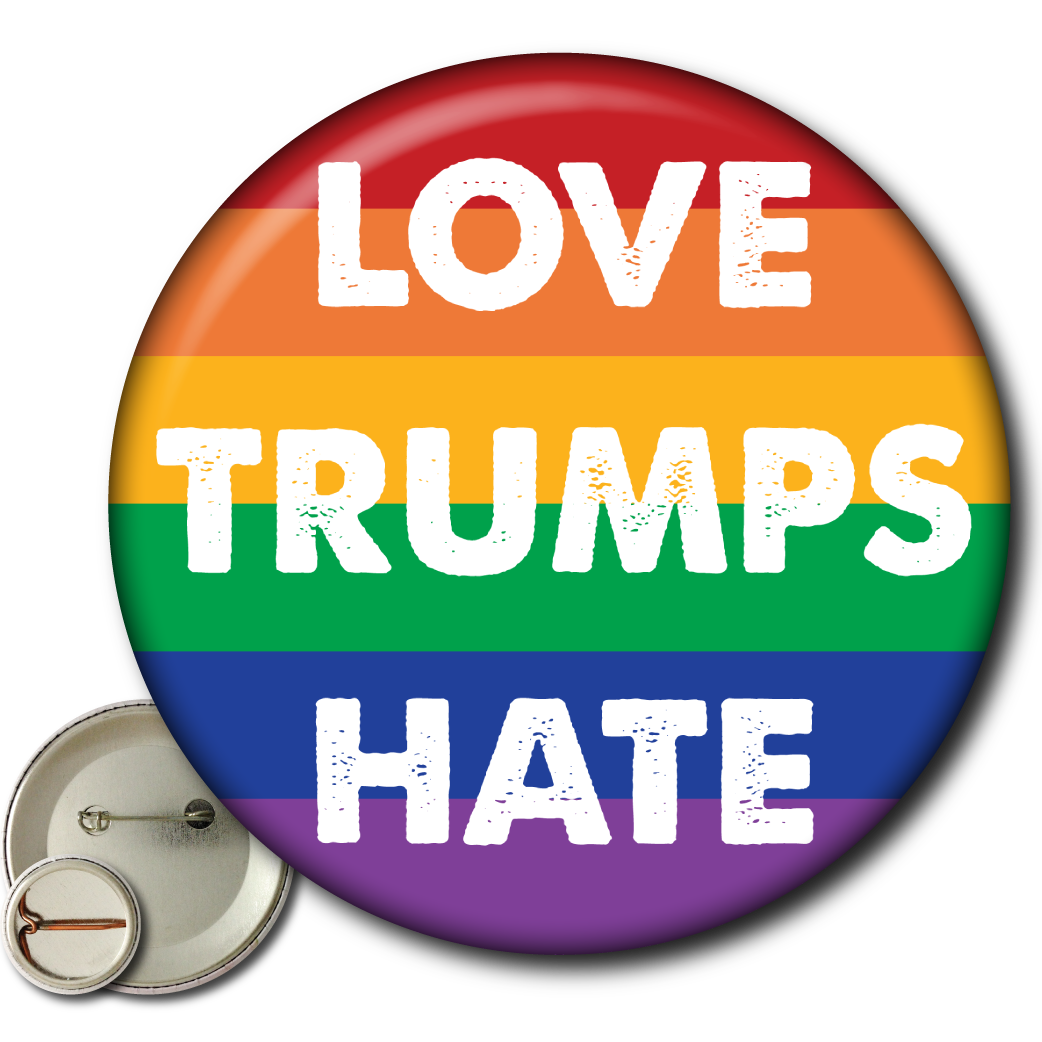 Love Trumps Hate – Pin