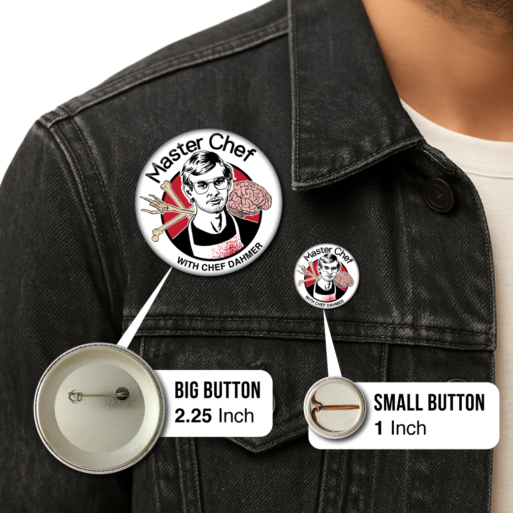 Serial Killers on TV Shows (4-Pack) – Pins