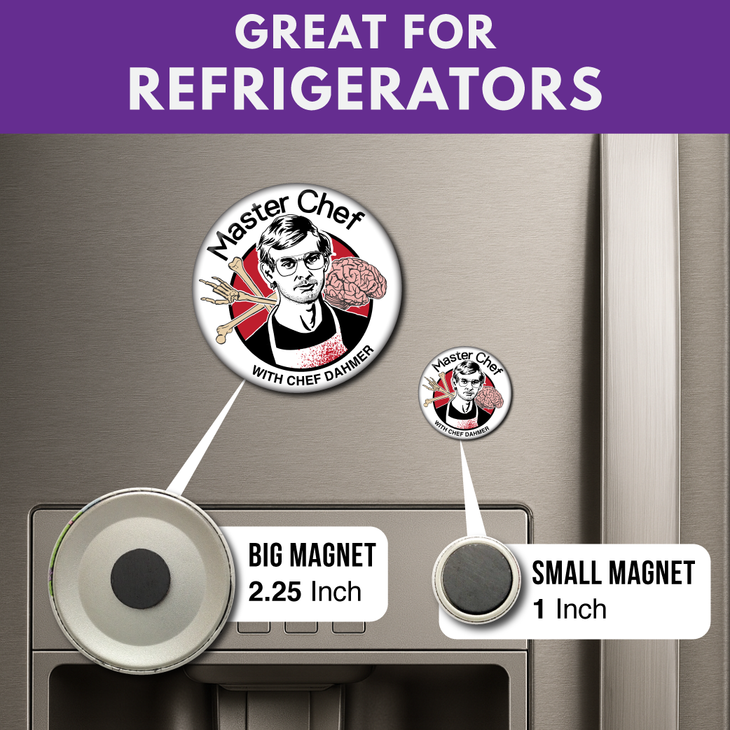 Serial Killers on TV Shows (4-Pack) – Magnets