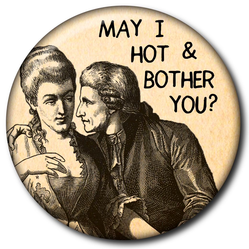 May I Hot and Bother You? - Pin