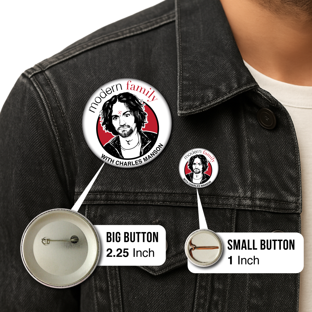 Modern Family with Charles Manson – Pin