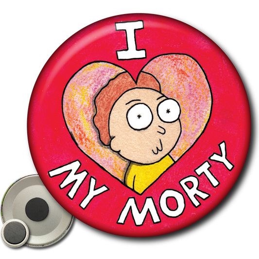 I Heart My Morty (Rick and Morty) - Magnet