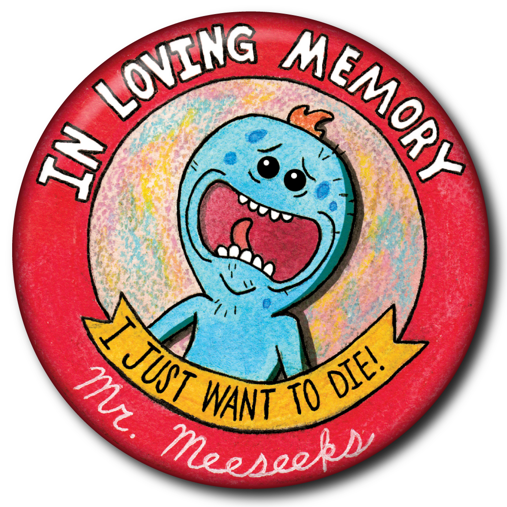 Mr. Meeseeks (Rick And Morty) - Pin