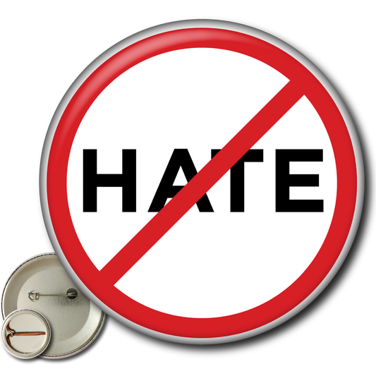 No Hate – Pin