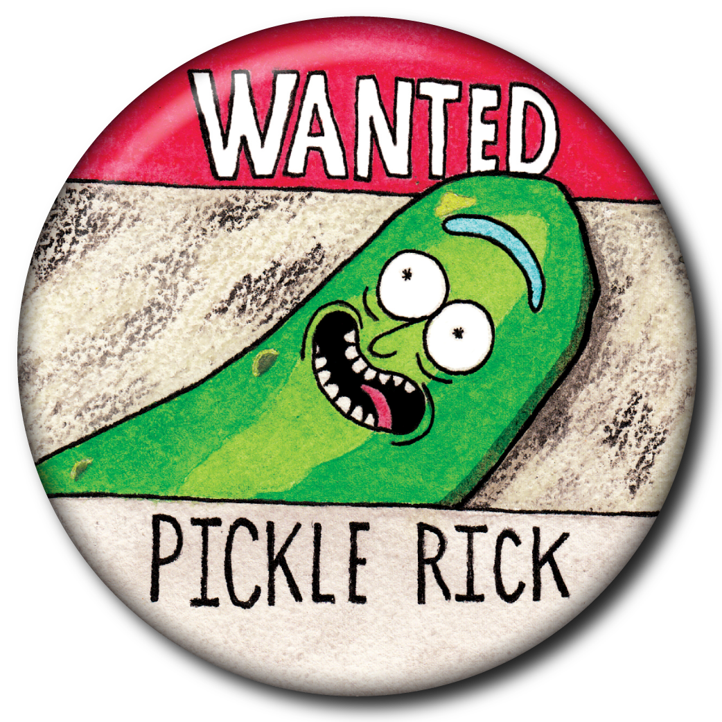 Wanted Pickle Rick (Rick And Morty) – Magnet