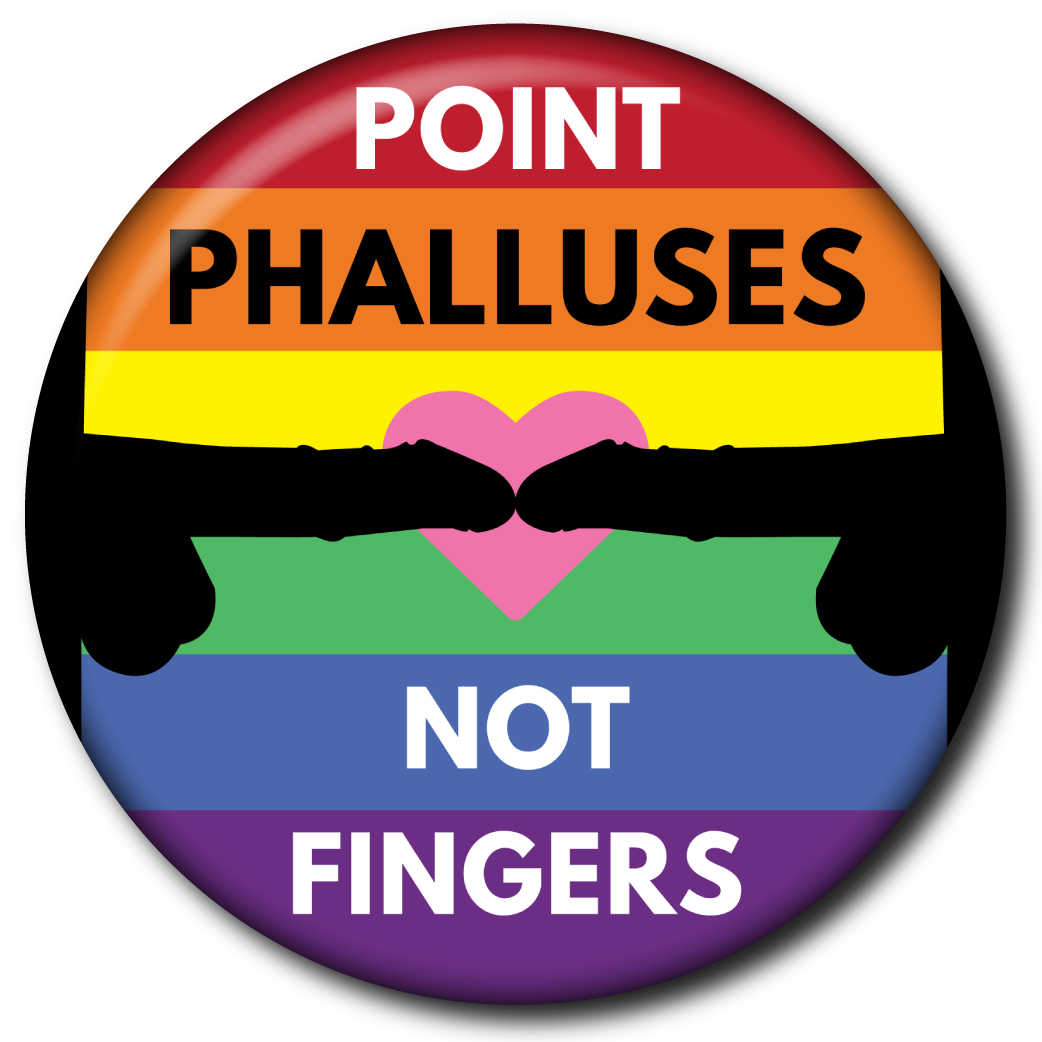 Point Phalluses Not Fingers - Magnet